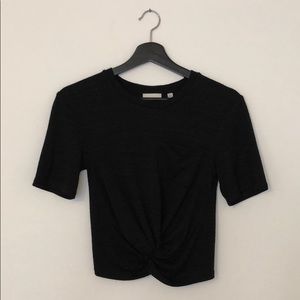 Aritzia twist front shirt, size Small